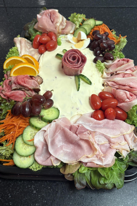 Rundvleessalade met vleeswaren